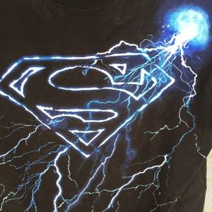 DC Comics Originals Superman Crest Blue Lightening